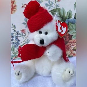 TY Attic Treasures Peppermint the Bear. NWT